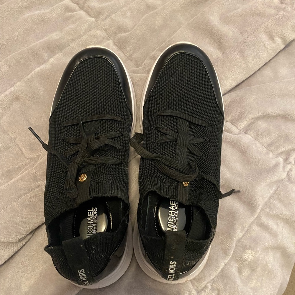 Black Micheal Kors Sneakers